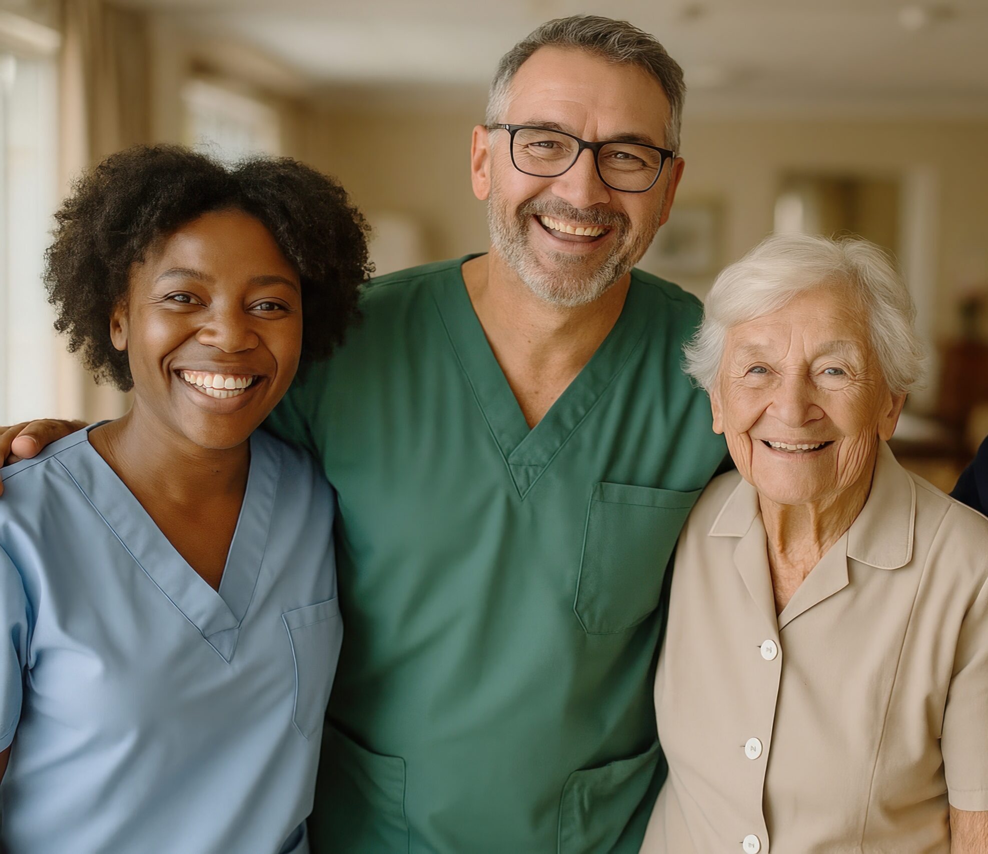 Unser Team aus jungen Pflegekräften -Altenpflege - Pflegefachkraft -